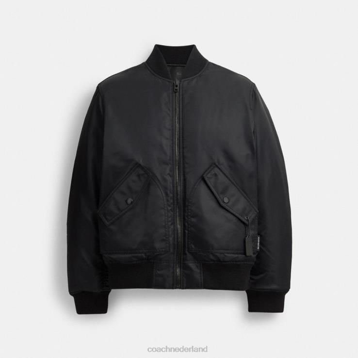 Coach Heren omkeerbare ma-1 jas zwart 02264753