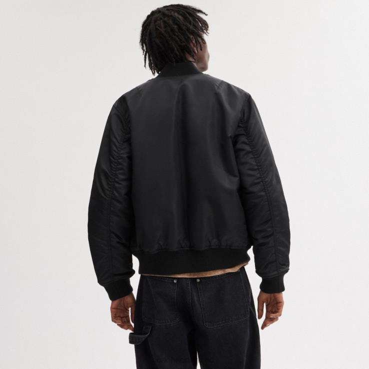 Coach Heren omkeerbare ma-1 jas zwart 02264753