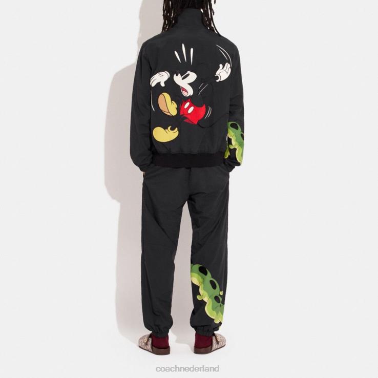 Coach Heren Disney x coach trainingsbroek zwart multi. 02264790