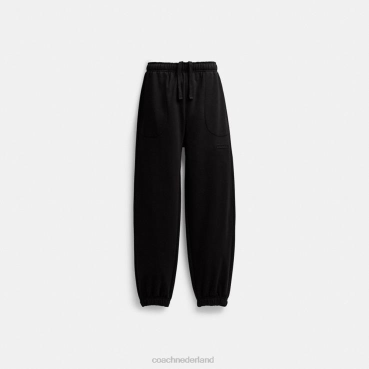 Coach Heren essentiële stevige joggers zwart 02264786
