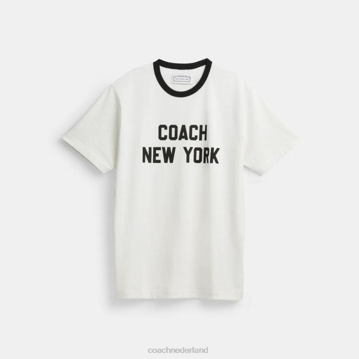 Coach Heren New York-shirt wit. 02264763