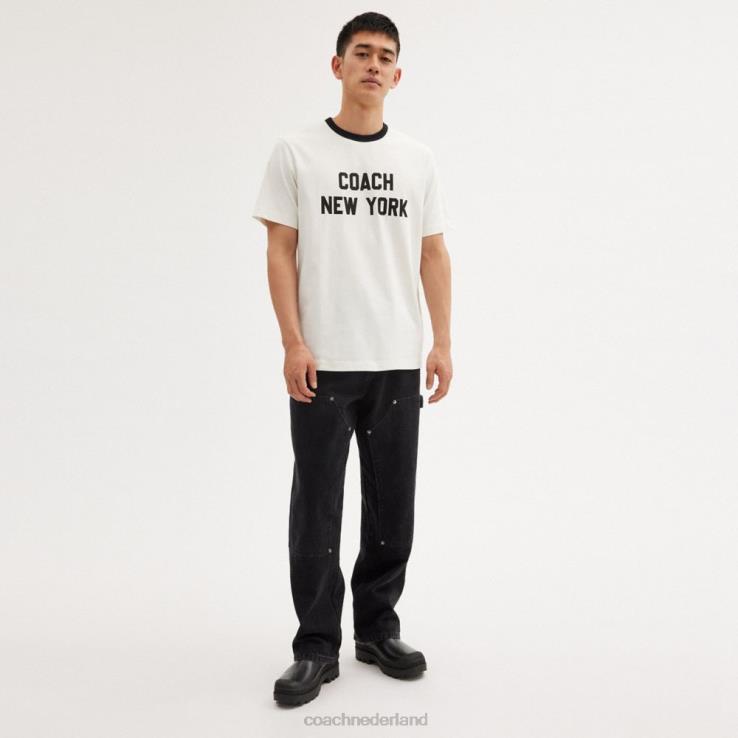 Coach Heren New York-shirt wit. 02264763