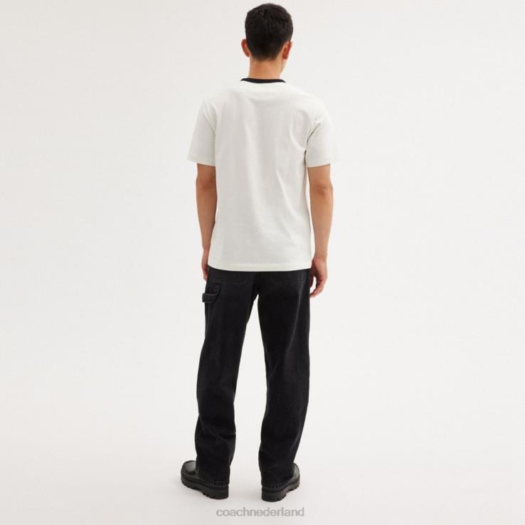 Coach Heren New York-shirt wit. 02264763