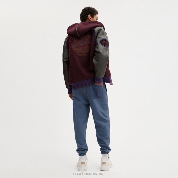 Coach Heren essentiële stevige joggers blauw. 02264783