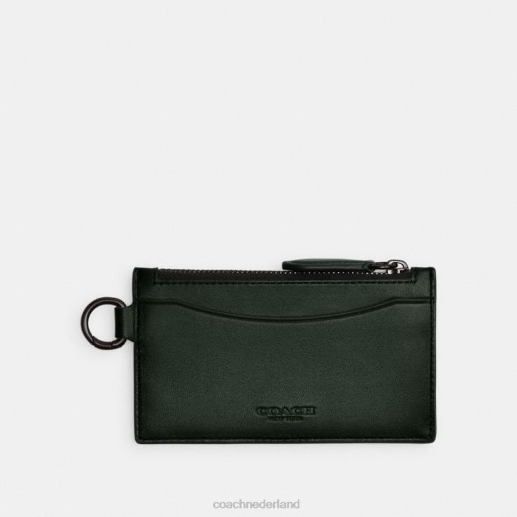 Coach Heren etui met ritssluiting Amazone groen 02264724