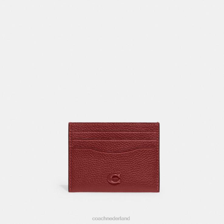 Coach Heren kaartenhoes Robijn rood 02264718