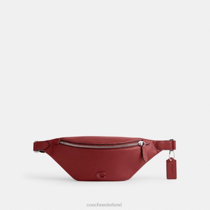 Coach Heren charter heuptas 7 Robijn rood 02264689