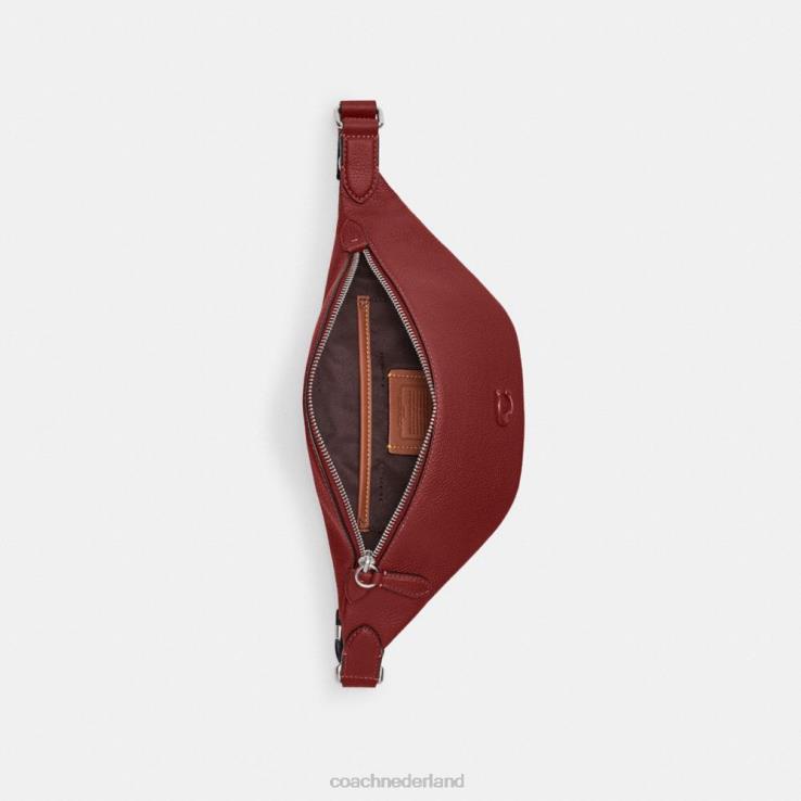 Coach Heren charter heuptas 7 Robijn rood 02264689