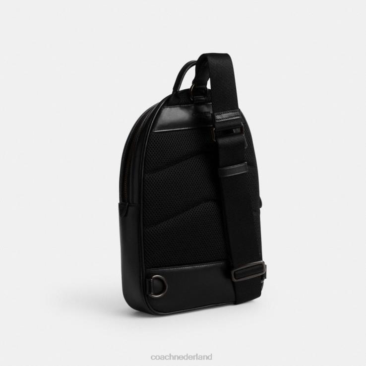 Coach Heren charterpakket in kenmerkend canvas houtskool 02264691
