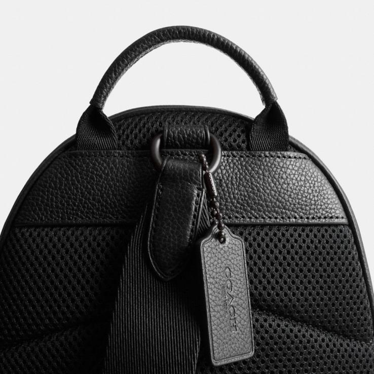 Coach Heren charterpakket van kenmerkend leer zwart 02264690
