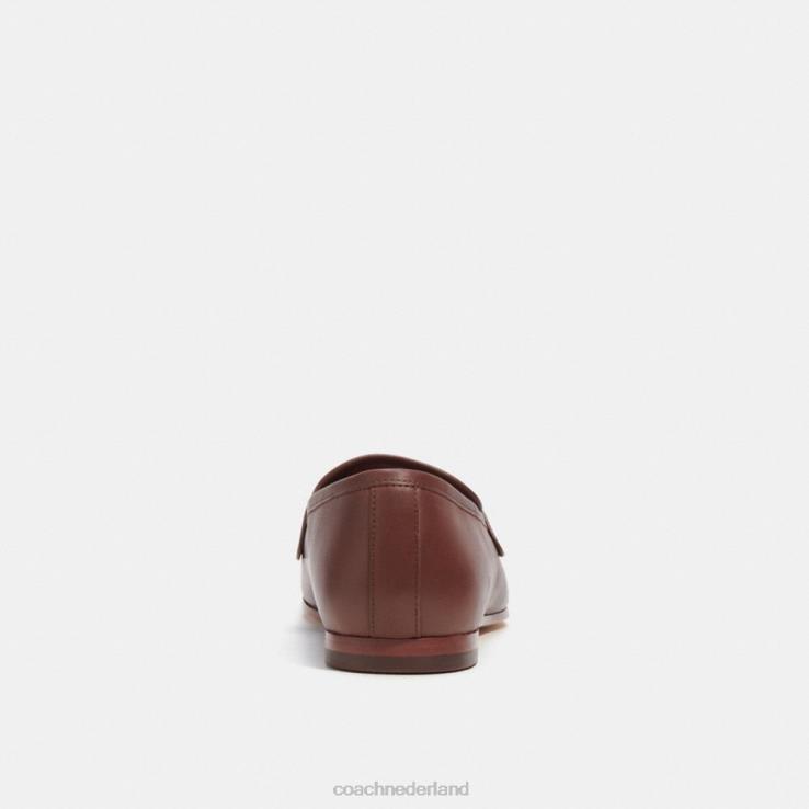 Coach Heren gebeeldhouwde kenmerkende loafer zadel 02264730