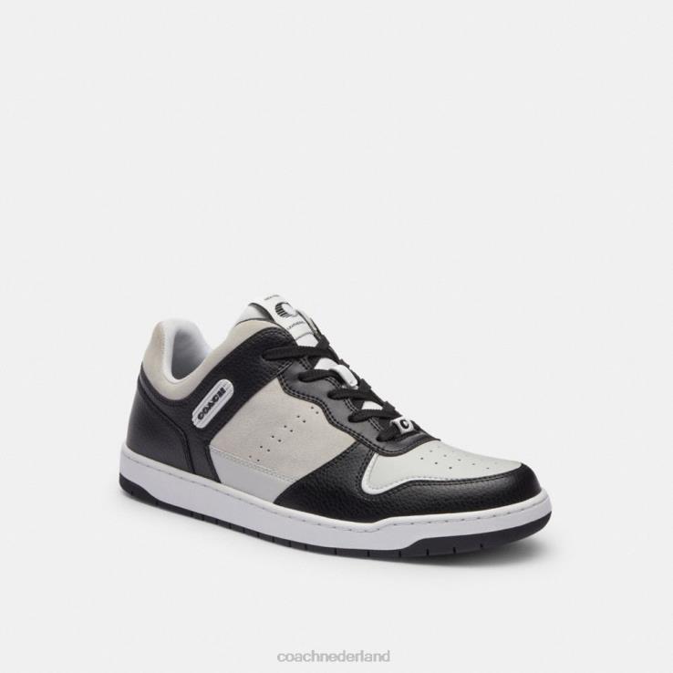 Coach Heren c201 sneaker zwart/lichtgrijs 02264736