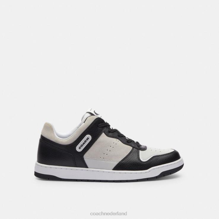 Coach Heren c201 sneaker zwart/lichtgrijs 02264736