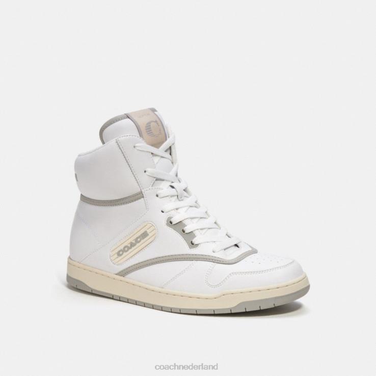 Coach Heren c202 hoge sneaker optisch wit 02264743