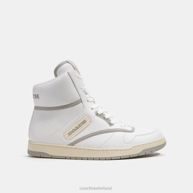 Coach Heren c202 hoge sneaker optisch wit 02264743