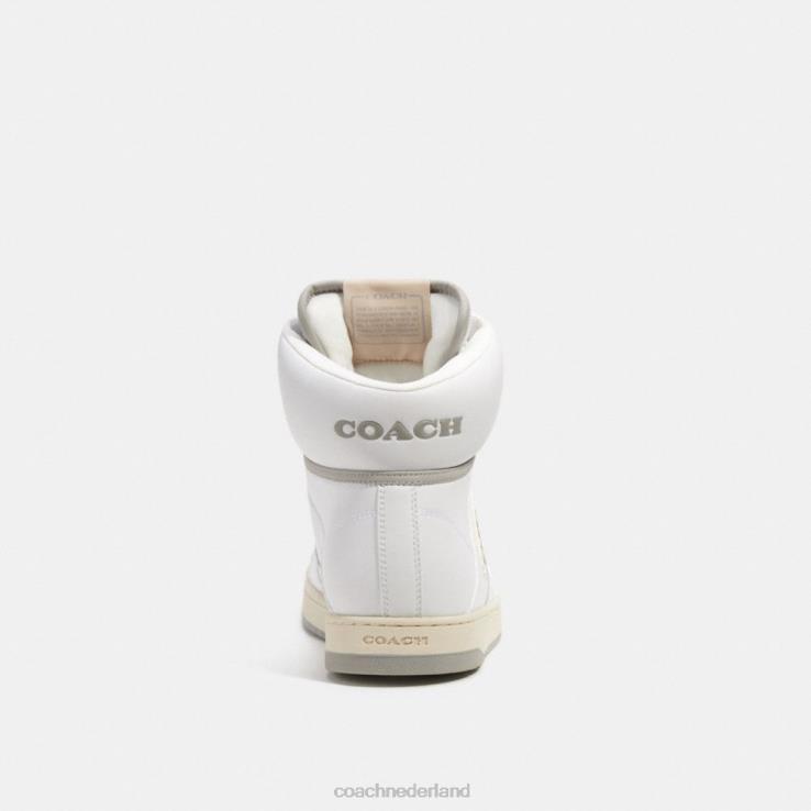 Coach Heren c202 hoge sneaker optisch wit 02264743