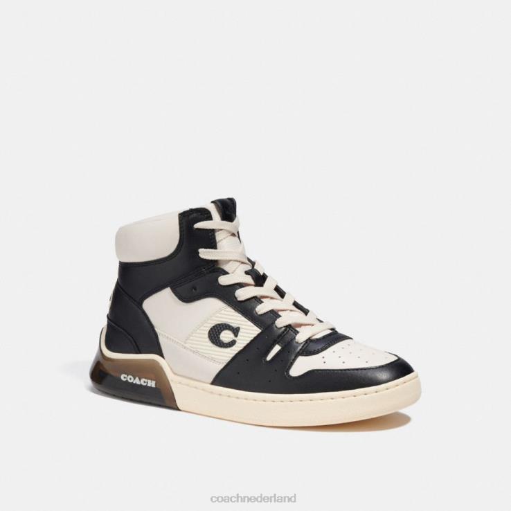 Coach Heren Citysole hoge sneaker krijt/zwart 02264748
