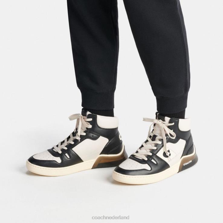 Coach Heren Citysole hoge sneaker krijt/zwart 02264748