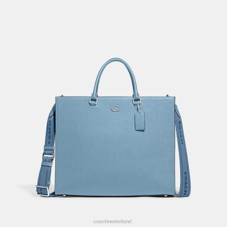Coach Heren draagtas 40 met kenmerkend canvas interieur zwembad 02264640