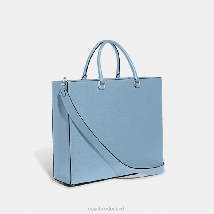 Coach Heren draagtas 40 met kenmerkend canvas interieur zwembad 02264640