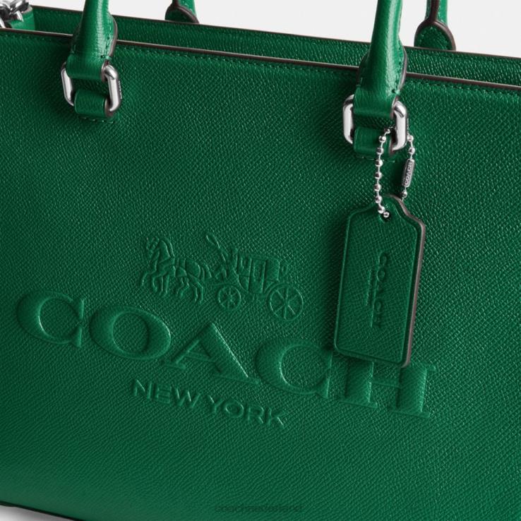 Coach Heren draagtas met kenmerkend canvas groente 02264643