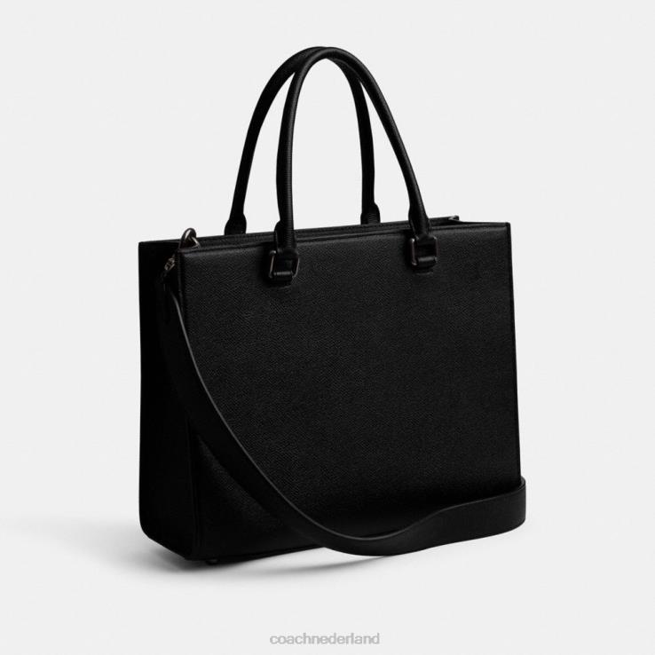 Coach Heren draagtas met kenmerkend canvas zwart 02264637