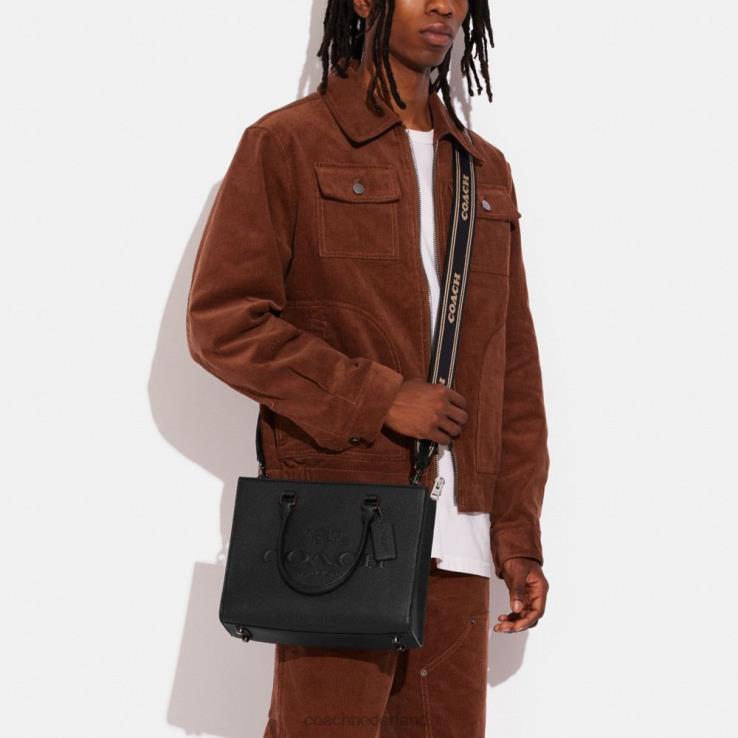 Coach Heren draagtas met kenmerkend canvas zwart 02264637