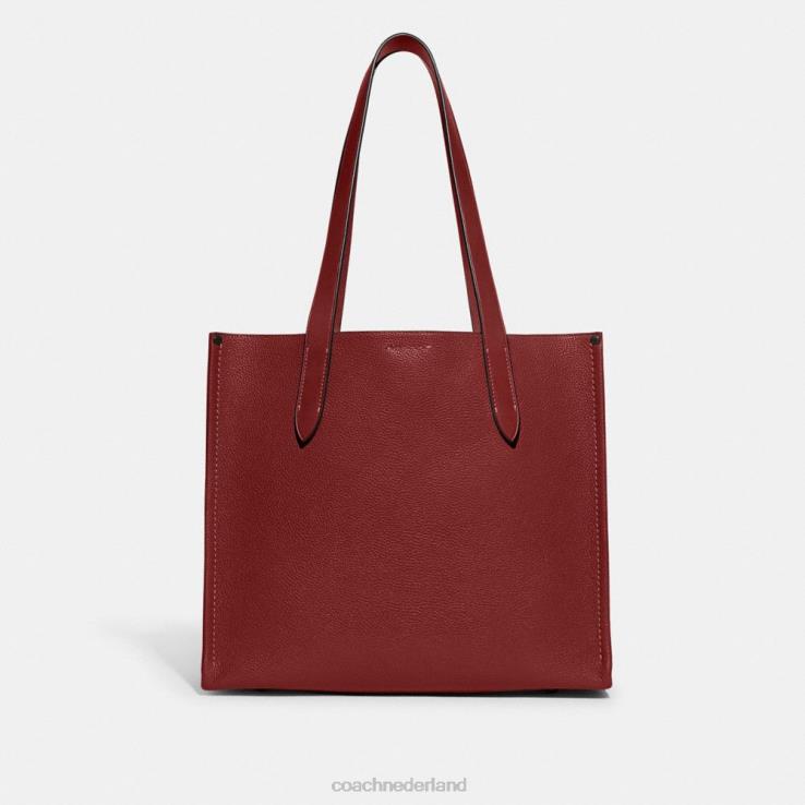 Coach Heren estafettetas 34 Robijn rood 02264627