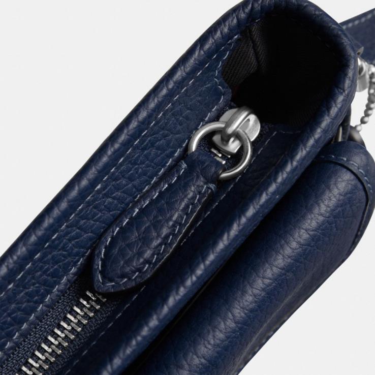 Coach Heren Beck slanke crossbody Diepblauw 02264661