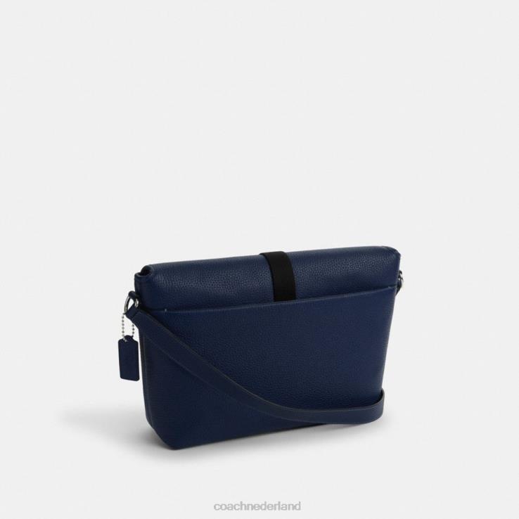 Coach Heren beke boodschapper Diepblauw 02264657