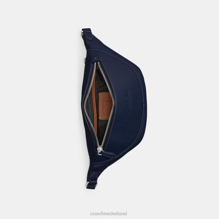 Coach Heren heuptasje van de liga Diepblauw 02264671