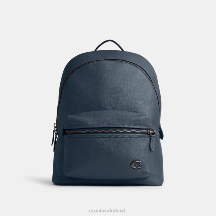 Coach Heren charter-rugzak donker denim 02264679