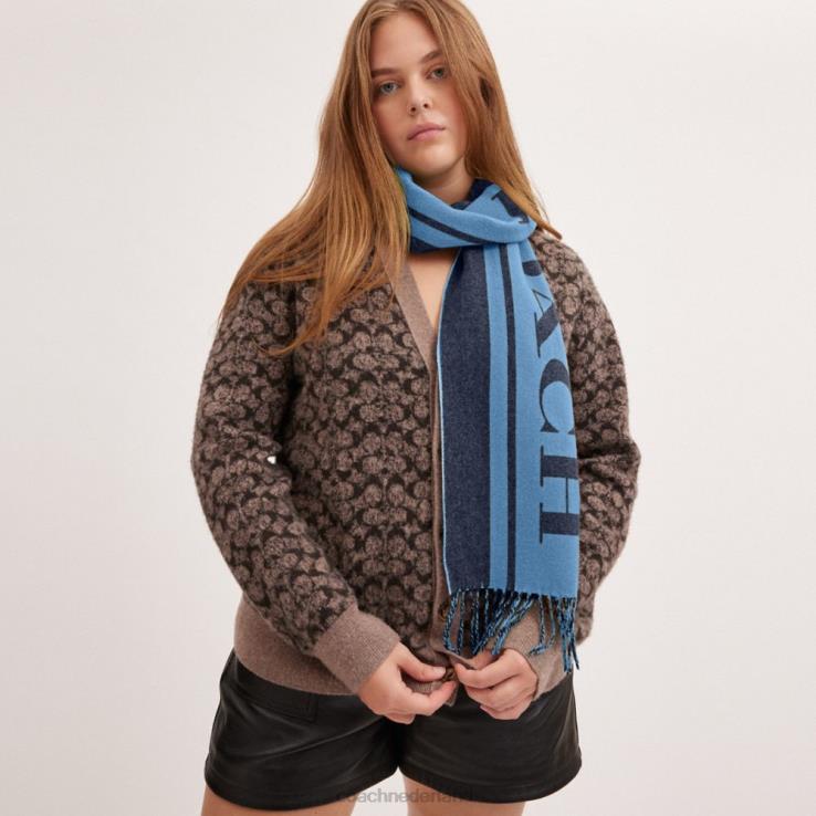 Coach vrouwen Varsity sport kasjmier uitlaatdemper middernacht marine 02264576