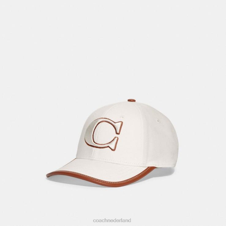 Coach vrouwen honkbal hoed krijt 02264604