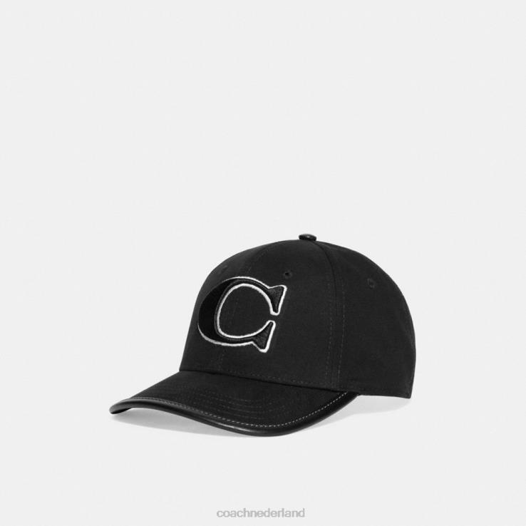 Coach vrouwen honkbal hoed zwart 02264603
