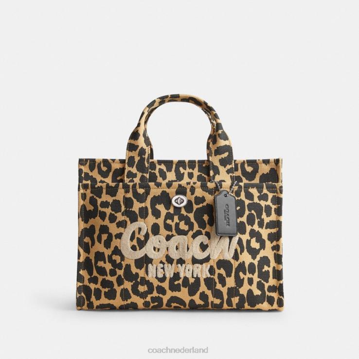 Coach vrouwen Cargotas met luipaardprint links/luipaard 02264293