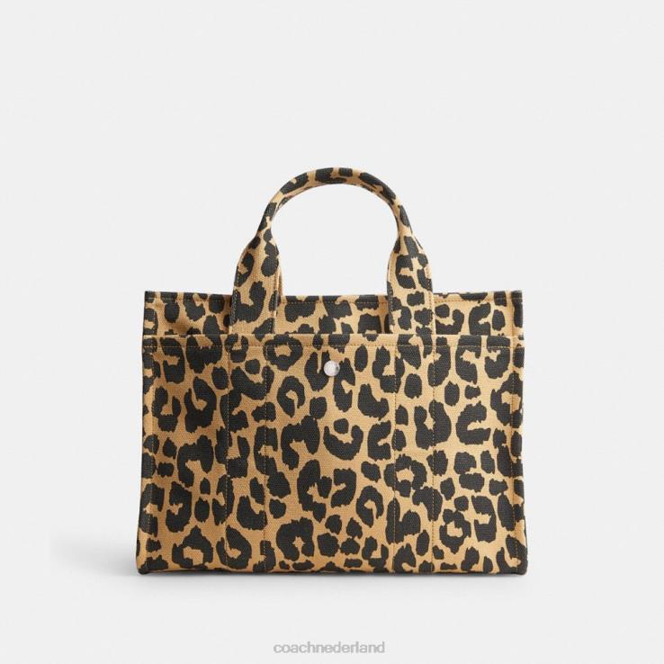 Coach vrouwen Cargotas met luipaardprint links/luipaard 02264293