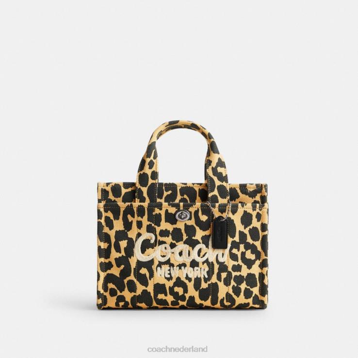 Coach vrouwen cargotas 26 met luipaardprint links/luipaard 02264292