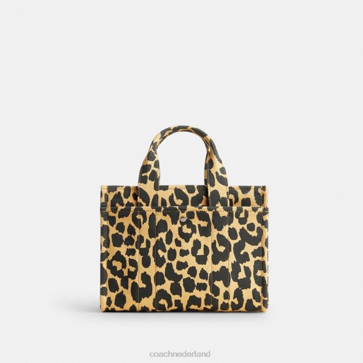Coach vrouwen cargotas 26 met luipaardprint links/luipaard 02264292