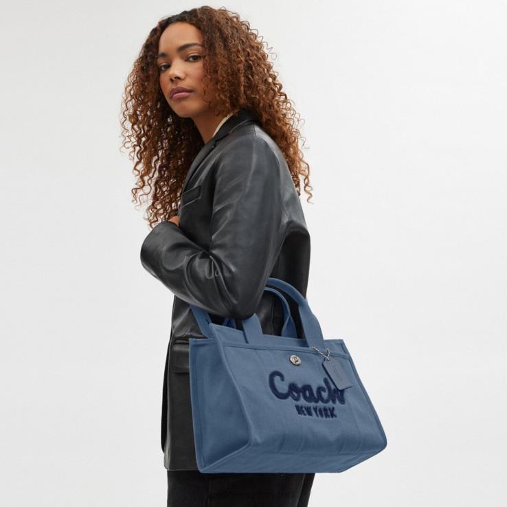 Coach vrouwen vracht tas links/leiblauw 02264291