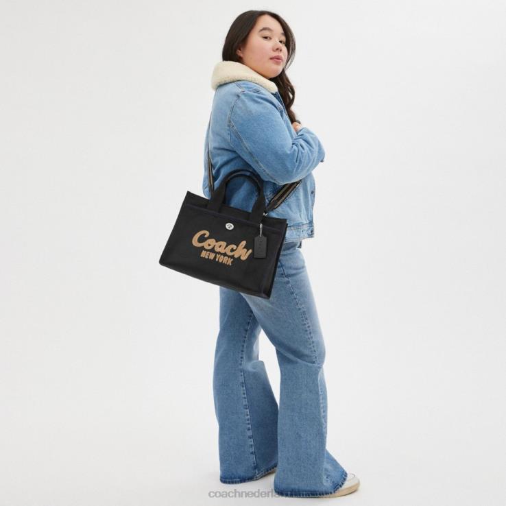 Coach vrouwen vracht tas links/zwart 02264289