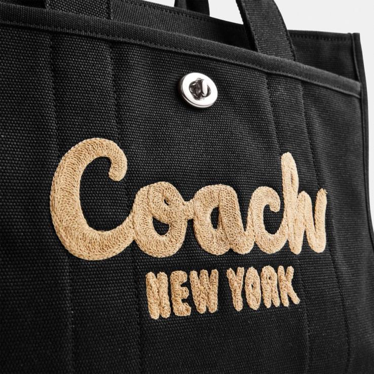 Coach vrouwen vracht tas links/zwart 02264289