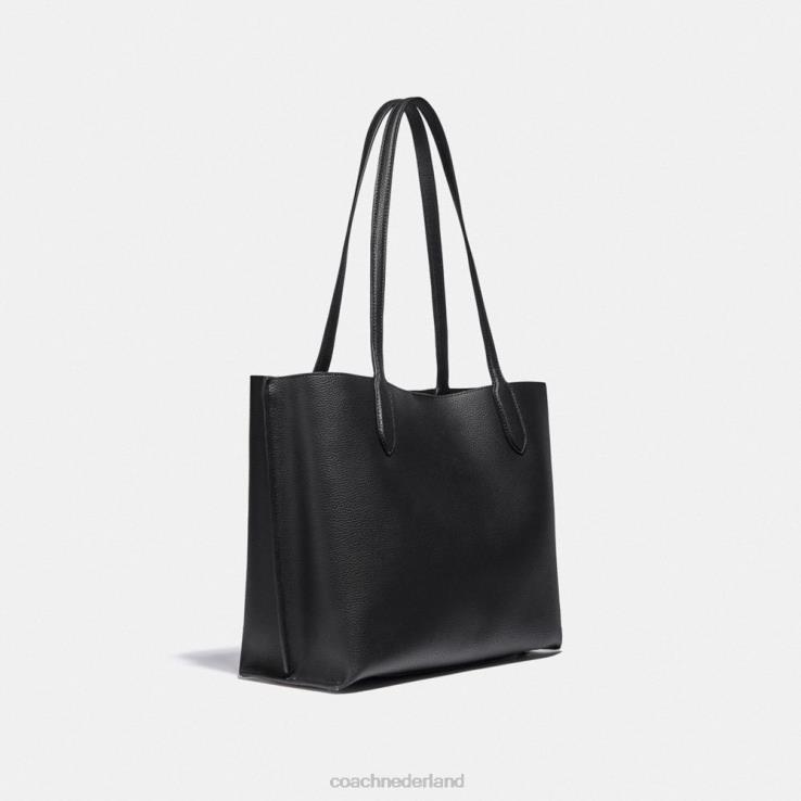 Coach vrouwen wilgen draagtas b4/zwart 02264303