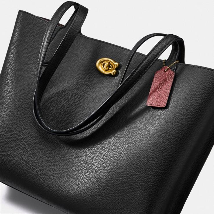 Coach vrouwen wilgen draagtas b4/zwart 02264303