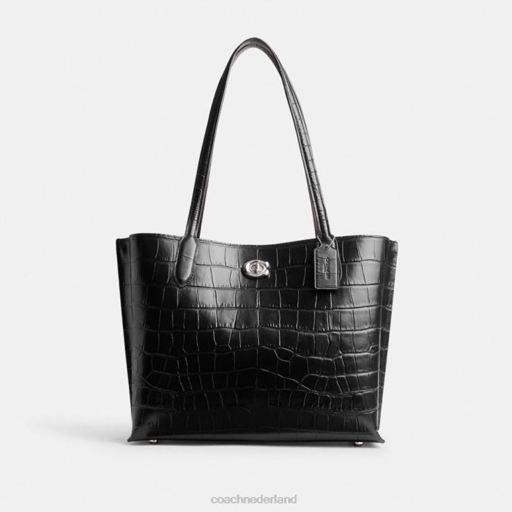 Coach vrouwen wilgen draagtas lh/zwart multi 02264284