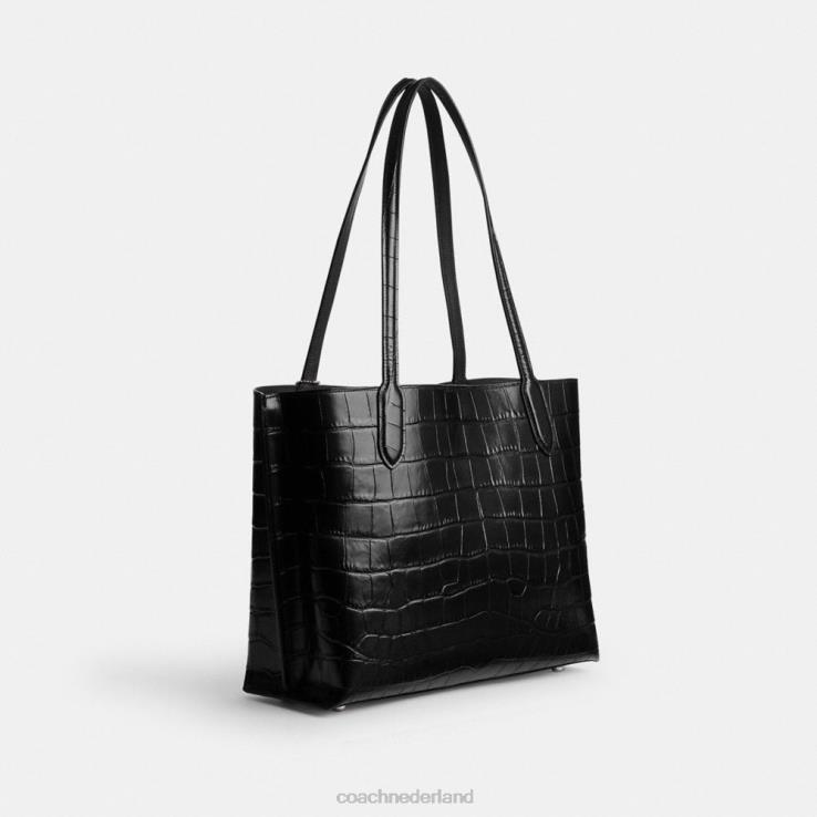 Coach vrouwen wilgen draagtas lh/zwart multi 02264284