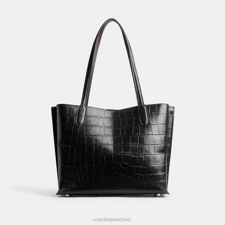 Coach vrouwen wilgen draagtas lh/zwart multi 02264284