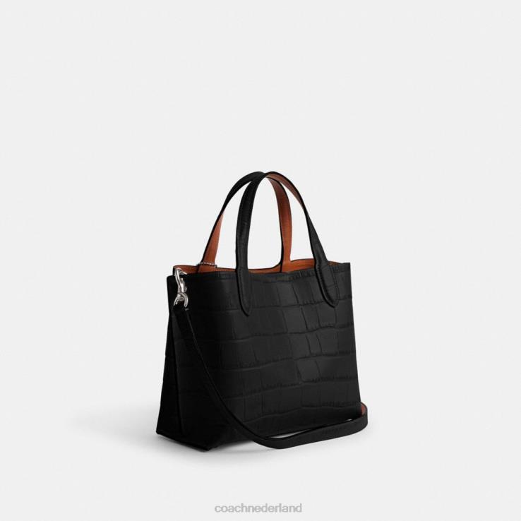 Coach vrouwen wilgentas 24 lh/zwart multi 02264287