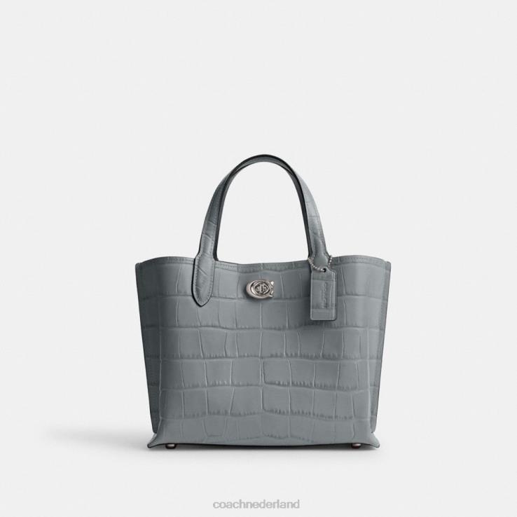 Coach vrouwen wilgentas 24 links/grijs blauw multi 02264290