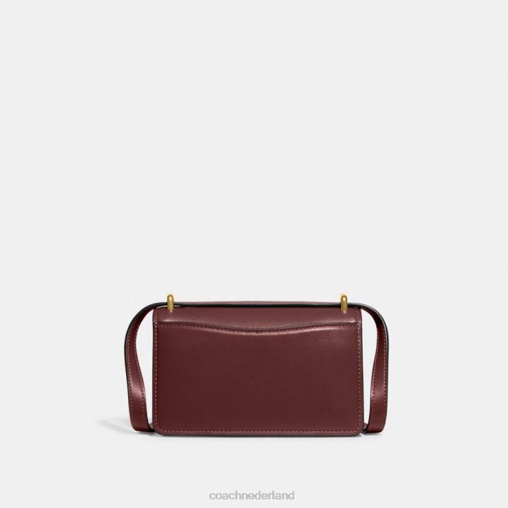 Coach vrouwen bandiet crossbody b4/wijn 022643